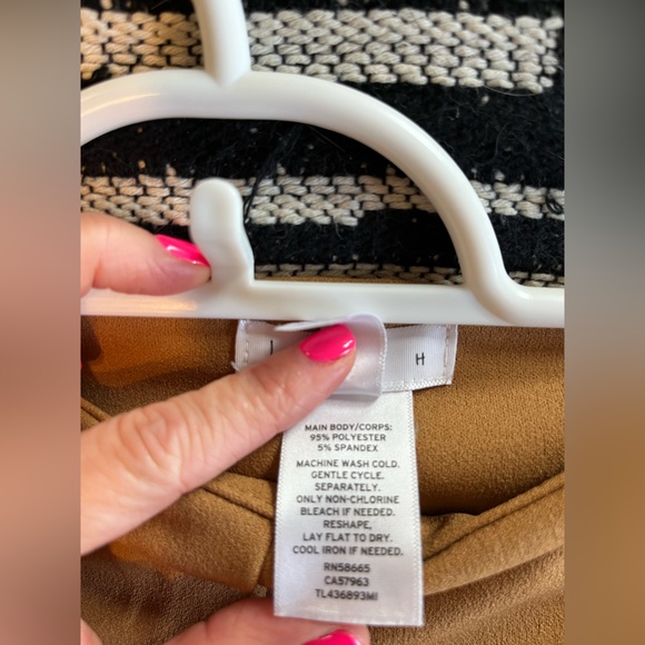 Leith Tie Waist Paper Bag Pants. - Picture 9 of 16